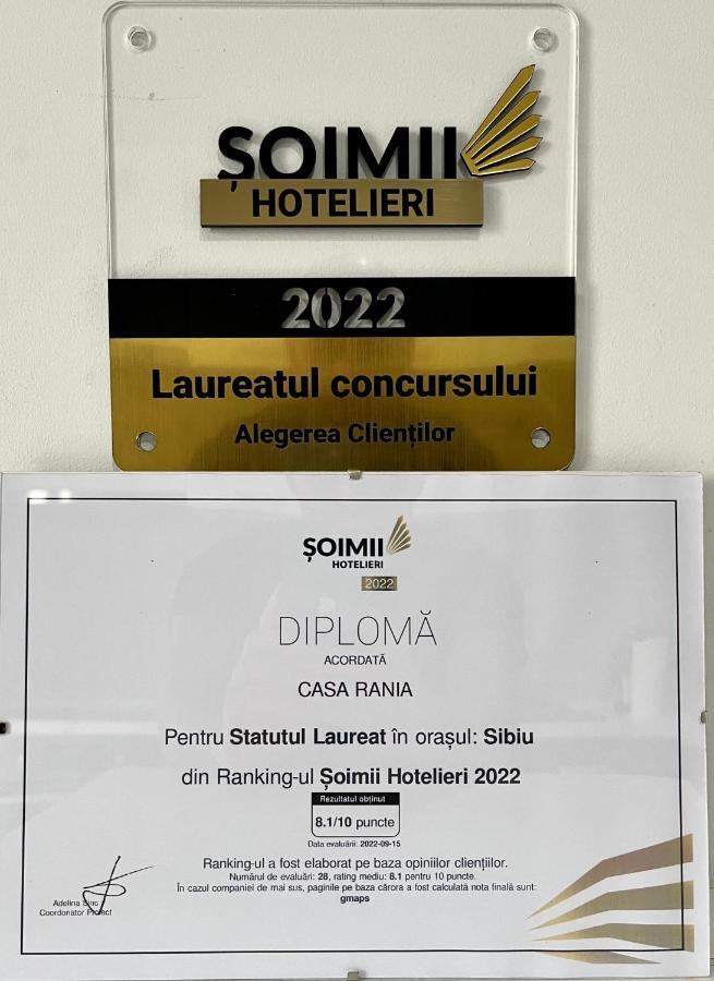 Casa Rania Hotel Nagyszeben Kültér fotó